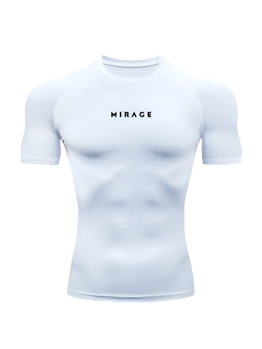 'LEGACY' COMPRESSION TEE - WHITE