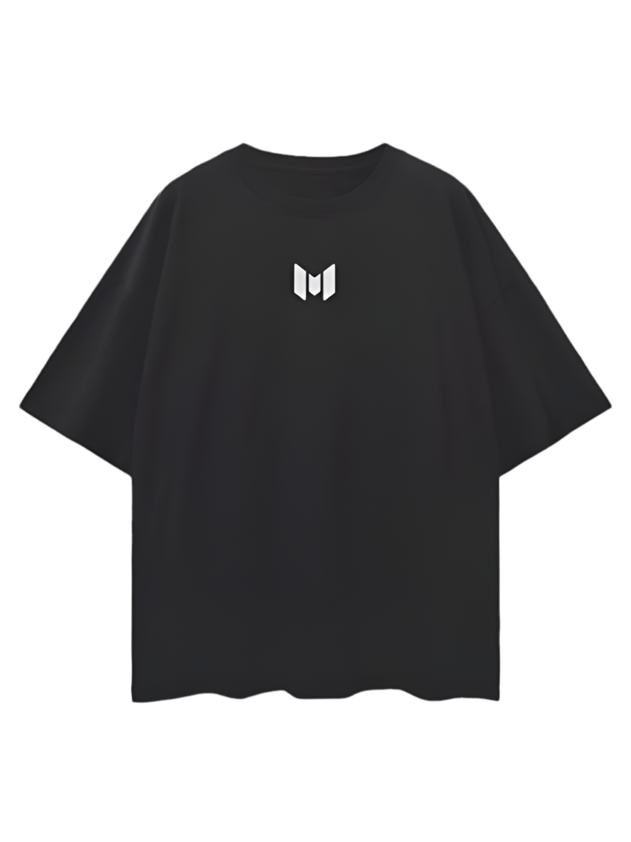 'GENESIS' HEAVYWEIGHT TEE - BLACK