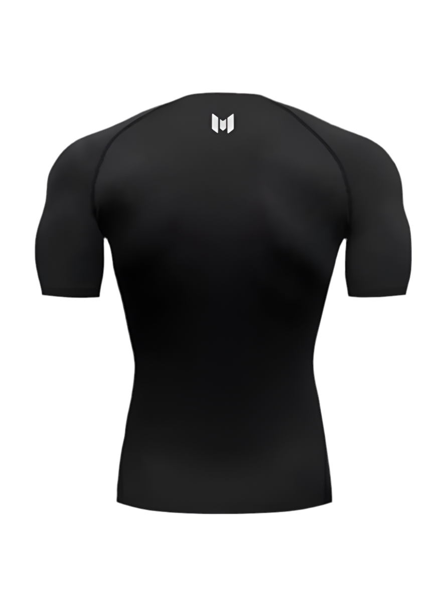 'LEGACY' COMPRESSION TEE - BLACK