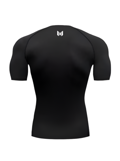 'LEGACY' COMPRESSION TEE - BLACK