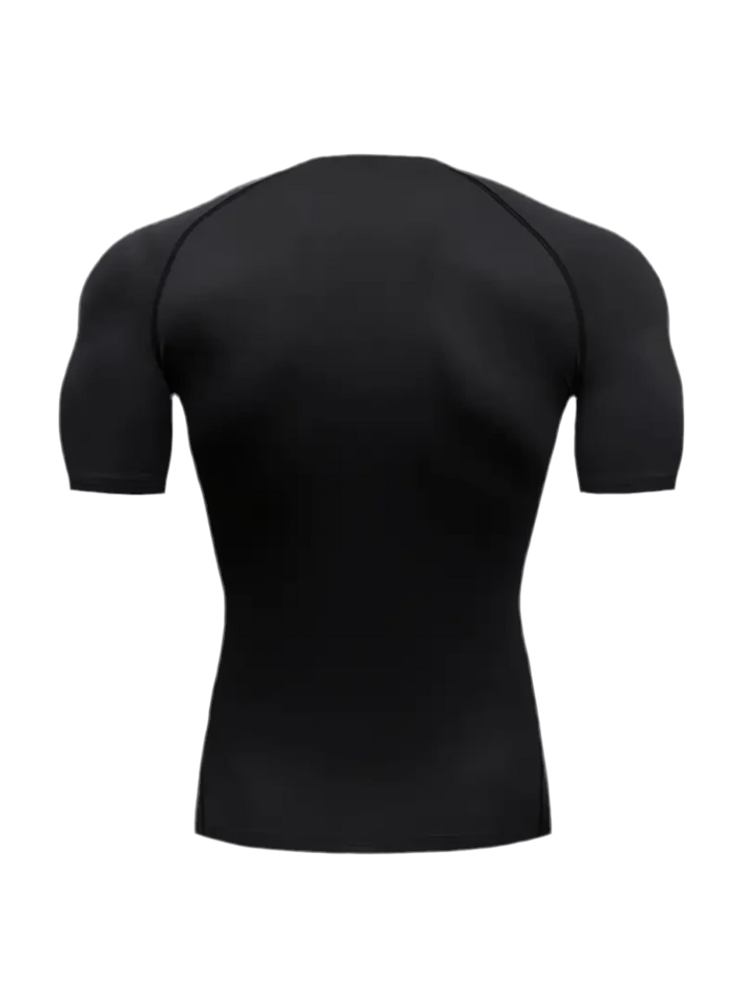 'GENESIS' COMPRESSION TEE - BLACK