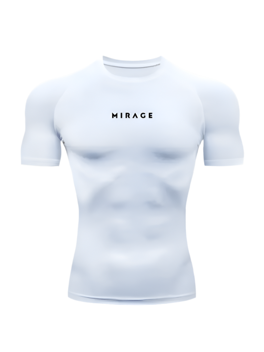 'LEGACY' COMPRESSION TEE - WHITE